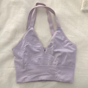 FP Movement by Free People Lilac Crop Top